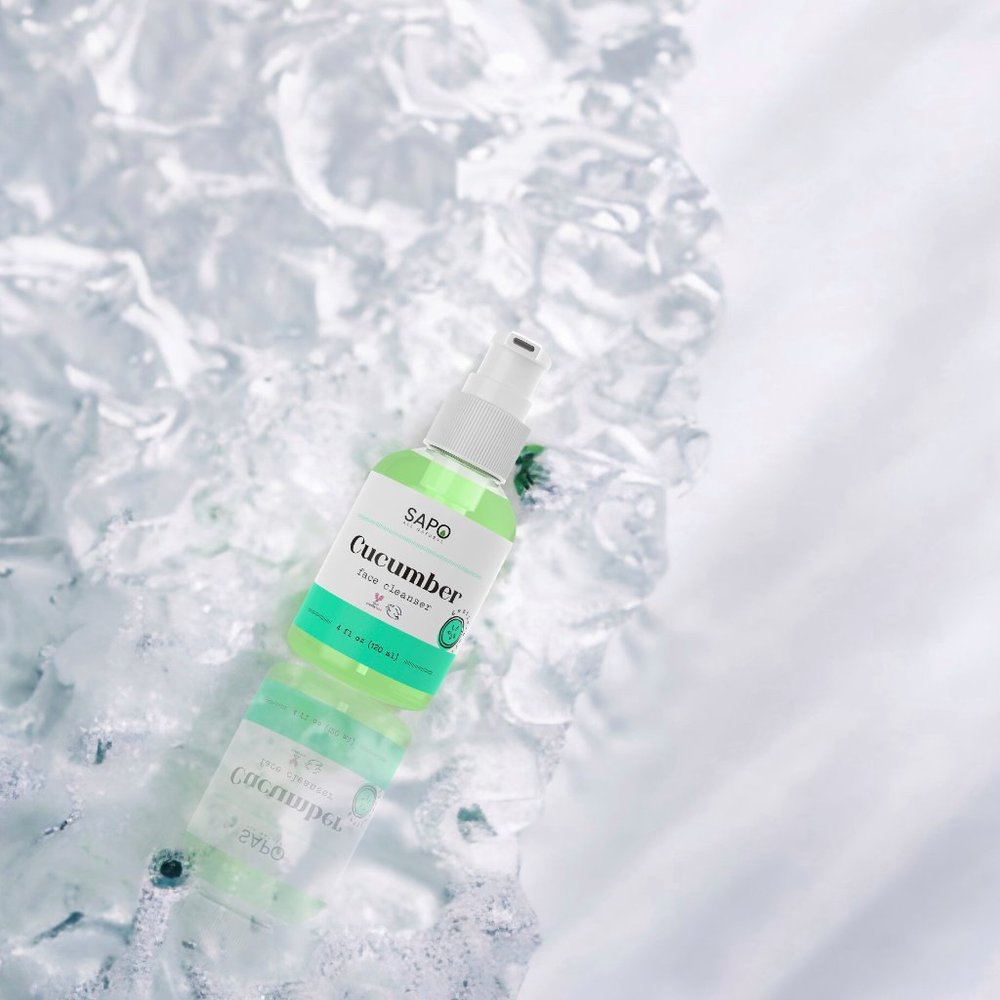 Sapo All Natural Cucumber Face Cleanser with Aloe and Vitamin C